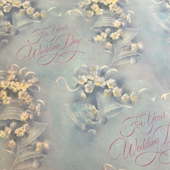 Vintage Gift Wrap : Wedding Themed - Picture 11 of 11